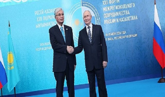 Putin Kazakistan Cumhurbaşkanı Kassym-Jomart Tokayev ile Görüştü