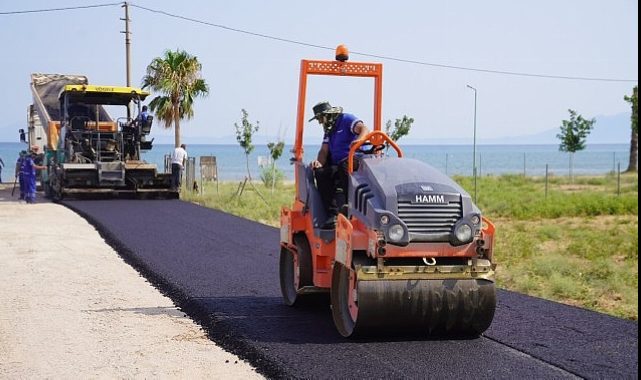 Sakız Ağacı yolunda asfalt tamam, yeni etaplar planlandı