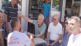 Sanayi bölgesinde saha mesaisi başladı