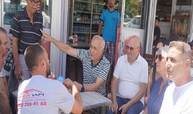 Sanayi bölgesinde saha mesaisi başladı