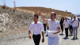 Seferihisar’ın ulaşımına nefes aldıracak “Çevre Yolu” için alanda ortak inceleme