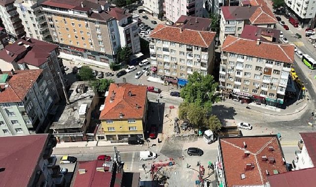 Şehit Numan Dede Caddesi yenileniyor