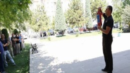 Selçuklu Belediyesi Çalışanına Uygulamalı Yangın Eğitimi Verildi