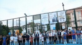 Süleymaniye Mahallesinde Yeni Semt Alanı Merasimle Açıldı