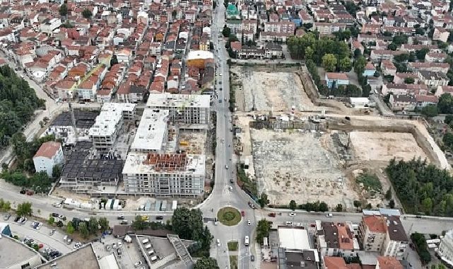 Turgutalp Kentsel Dönüşüm Projesinde Çalışmalar Tüm Süratiyle Sürüyor