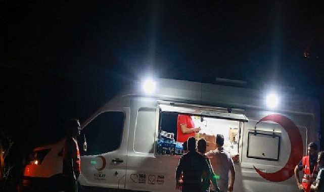 Türk Kızılay, Orman Yangınlarında 26 Noktada Alanda