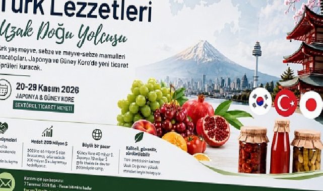 Türk lezzetleri Uzak Doğu yolcusu