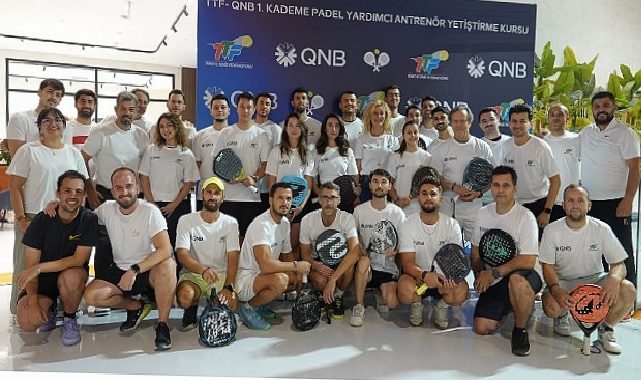 Türkiye Tenis Federasyonu ve QNB Türkiye, Padelin Geleceği İçin Antrenör Altyapısını Güçlendiriyor
