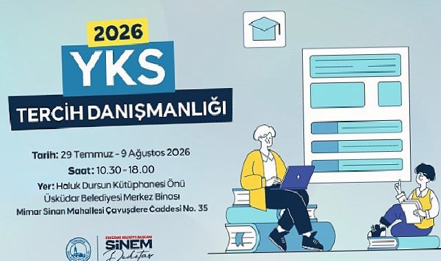 Üsküdar Belediyesi’nden Üniversite Adaylarına YKS Tercih Danışmanlığı
