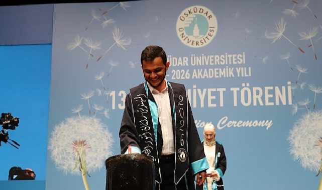Üsküdar Üniversitesi 13. periyot mezunlarını uğurladı!