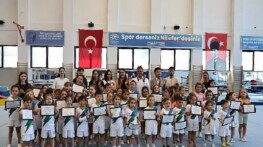 Yaz Spor Okulları’nda birinci periyot tamamlandı
