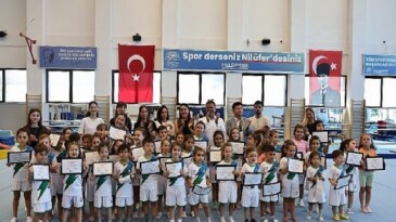 Yaz Spor Okulları’nda birinci periyot tamamlandı