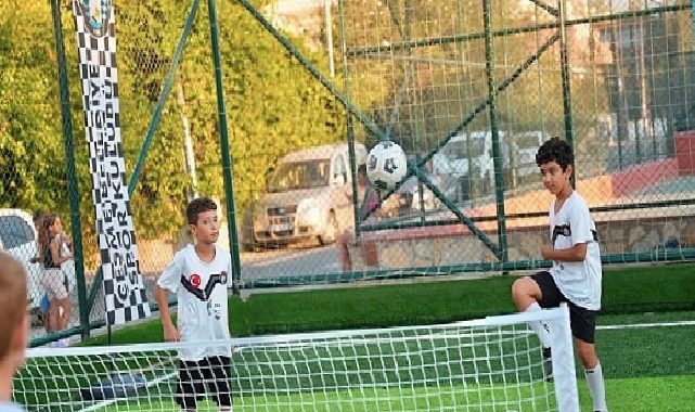 Alanlar yenilendi: Çeşme’nin mahallelerinde spor şenliği başladı