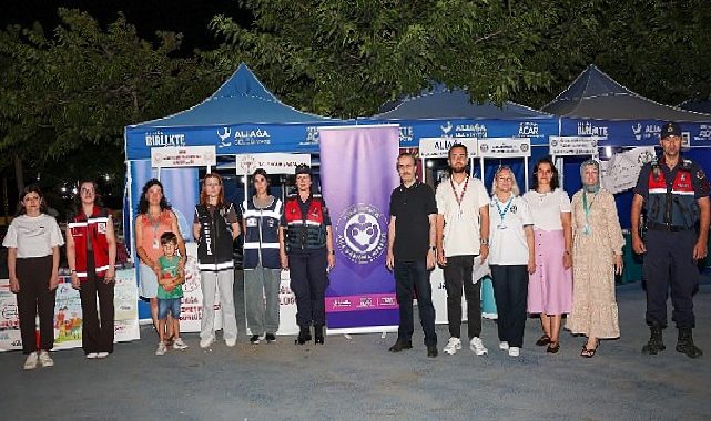 Aliağa’da Bağımlılık ve Aile Farkındalığı İçin Bilgilendirme Stantları Kuruldu