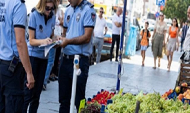 Ana arterlerde kaldırım işgaline geçit yok