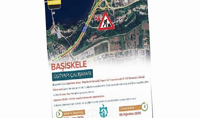 Başiskele Kavşağı’nda trafiğe 8 saatlik mola