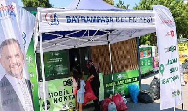 Bayrampaşa’da atıklar paraya dönüşüyor, etraf korunuyor