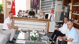 Belediye çalışanından Lider Topaloğlu’na veda ziyareti