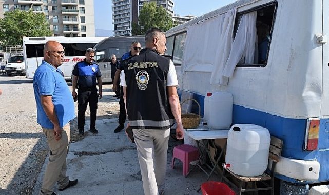 Bornova’da kaldırım ve yol işgallerine sıkı kontrol