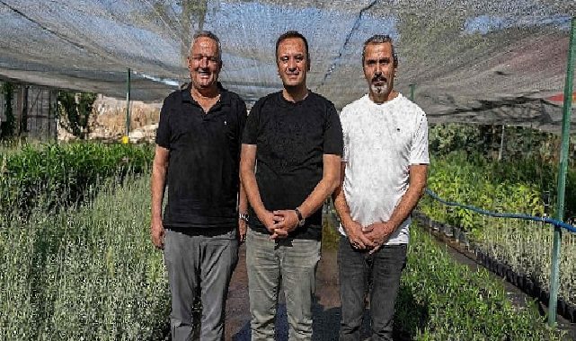 Bornova’ya 7 dönümlük cennet bahçesi