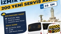 Büyükşehir’den İzmir’e 400 yeni servis aracı plakası
