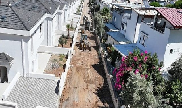 Didim Belediyesi Akbük’te Yol İmal Çalışmalarını Genişletiyor