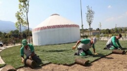 Dostum Kamp Alanında Çalışmalar Sürüyor