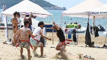 Efes Selçuk, Beach Flag Futbol Turnuvası’na Konut Sahipliği Yaptı