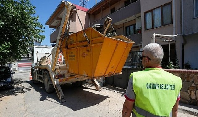 Gaziemir Belediyesi’nden çevreyi kirletenlere karşı güçlü gayret