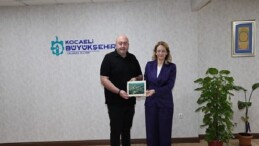 Gürcistan Kutaisi heyetinden Büyükşehir’e ziyaret