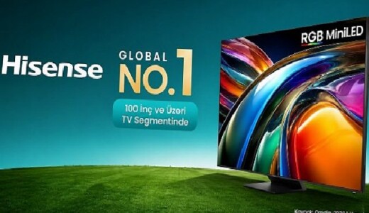 Hisense, 100 İnç ve Üzeri TV Sevkiyatlarında Dünya Lideri Oldu