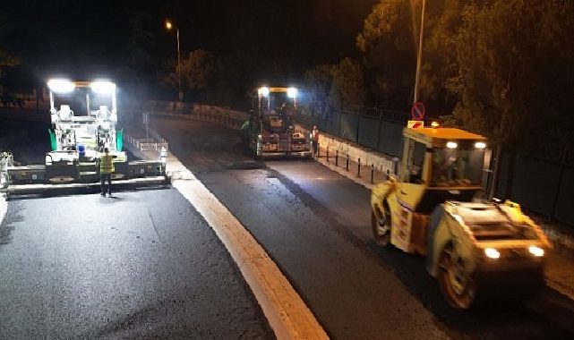 İBB, İstanbul’un Yollarını Yenilemeye Devam Ediyor