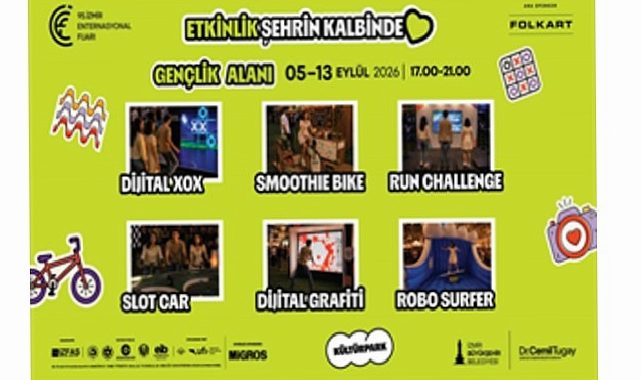 İEF’de gençler ve çocuklar için cümbüş dolu alanlar