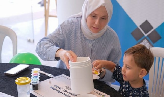 İnegöl Belediyesi’nden “Atıktan Saksıya, Saksıdan Yaşama” Aktifliği