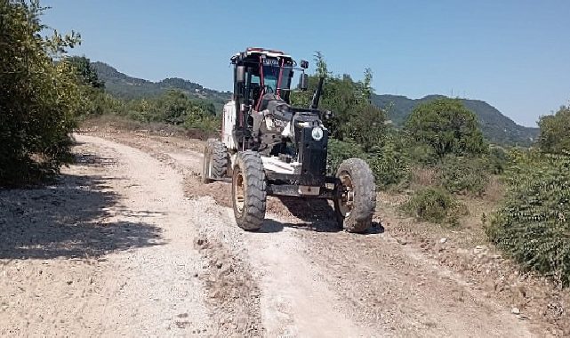 Kandıra Belediyesi’nden Fındık Hasadı Öncesi Üreticiye Yol Dayanağı