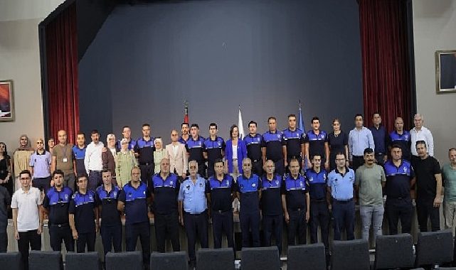 Karabağlar Belediyesi Zabıtasında aday memurlar asil devlet memuru oldu