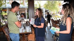 Kemer Belediyesi’nden esnafa sıfır atık bilgilendirmesi