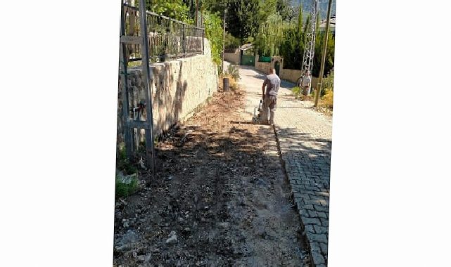 Kemer’de altyapı çalışmaları