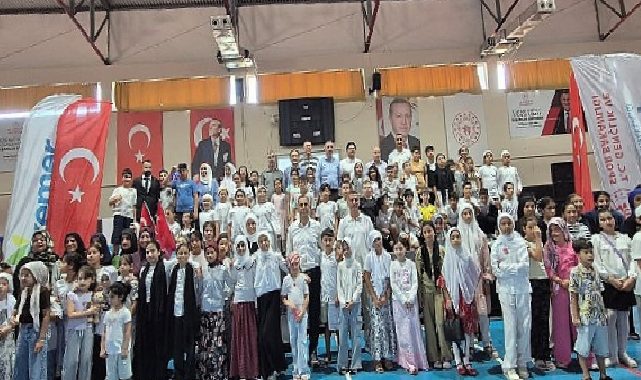 Kemer’de Yaz Kur’an Kursları sona erdi