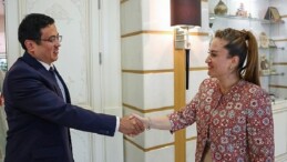 Kırgız Cumhuriyeti Antalya Başkonsolosu Lider Vekili Özdemir’i ziyaret etti