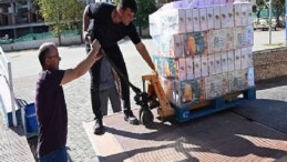 Kırtasiye gereçlerinin dağıtımı devam ediyor