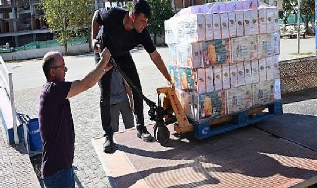 Kırtasiye gereçlerinin dağıtımı devam ediyor