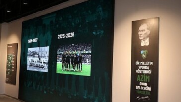 Kocaelispor’un hafızası bu müzede yaşatılıyor