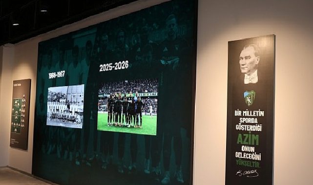 Kocaelispor’un hafızası bu müzede yaşatılıyor