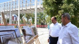 Lider Altay İmali Son Etaba Gelen Yazır Yaya Üst Geçidi İnşaatını İnceledi