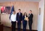Lider Çerçioğlu’na Aydın Sanayi Odası, Ege Kuru Meyve ve Mamulleri İhracatçıları Birliği ve Nazilli Ticaret Borsası’ndan Ziyaret