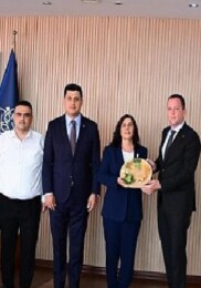 Lider Çerçioğlu’na Aydın Sanayi Odası, Ege Kuru Meyve ve Mamulleri İhracatçıları Birliği ve Nazilli Ticaret Borsası’ndan Ziyaret