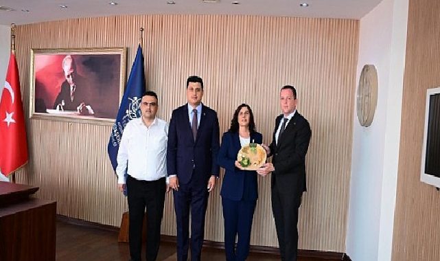 Lider Çerçioğlu’na Aydın Sanayi Odası, Ege Kuru Meyve ve Mamulleri İhracatçıları Birliği ve Nazilli Ticaret Borsası’ndan Ziyaret