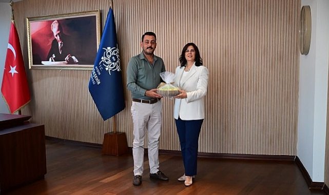 Lider Çerçioğlu’na Germencik Ziraat Odası’ndan Ziyaret