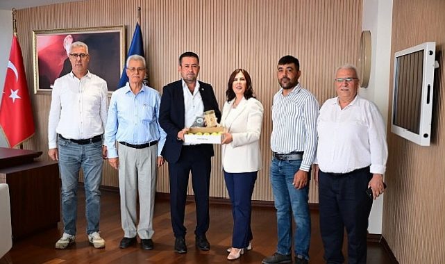 Lider Çerçioğlu’na Koçarlı Ziraat Odası’ndan Ziyaret
